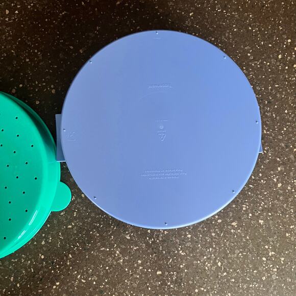 Tupperware 3 Piece Micro-Steamer Microwave Steamer Rice Veggie Cooker 3221-A - Picture 10 of 10